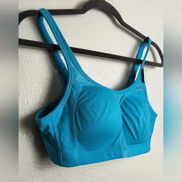 C9 by champion Adjustable Strap Sports Bra Women's Size 38B Blue - Picture 2 of 4